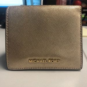 Small Gold Michael Kors Wallet
